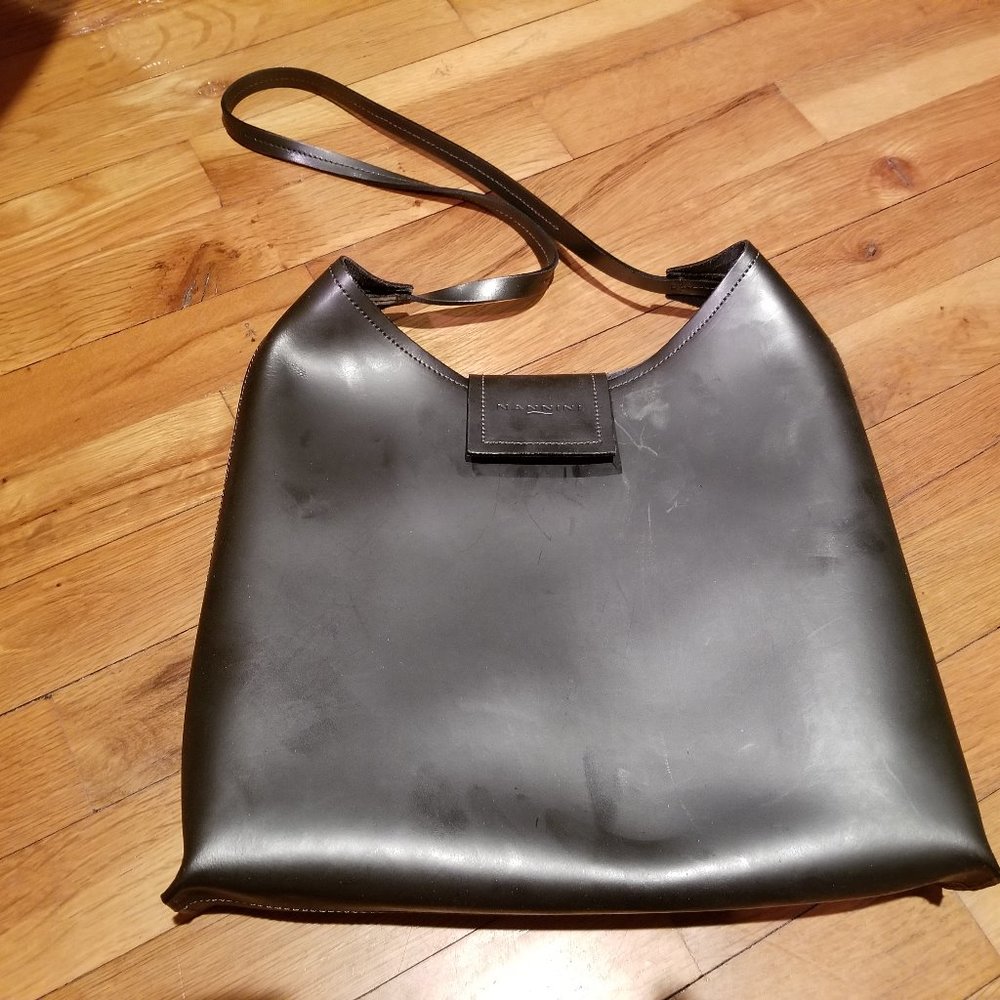 NANNINI LEATHER SINGLE HANDLE LADIES HANDBAG/PURSE